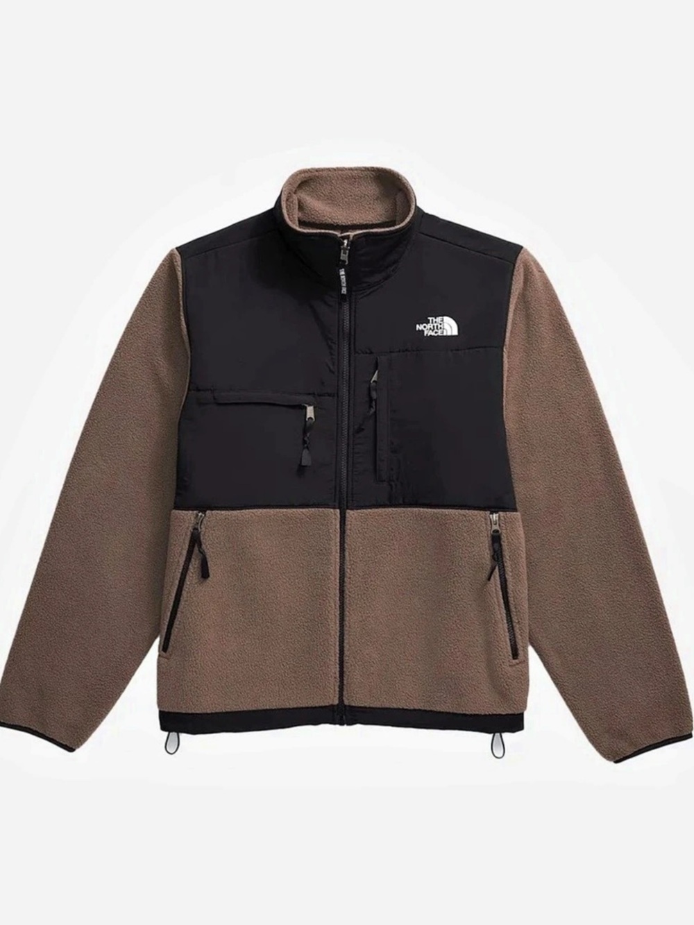 The North Face Rero 95 Denali Fleece Jacket in Brown & Black S Small